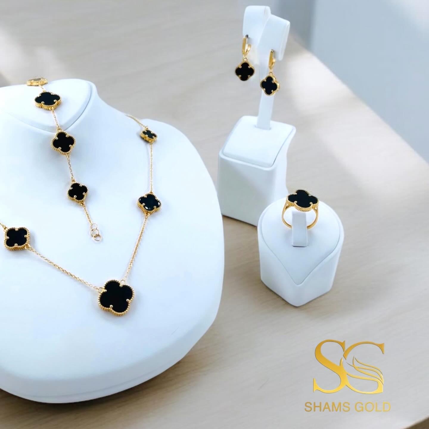 Golden Blossom Earrings
